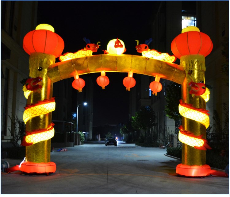 钦州夜光发光拱门